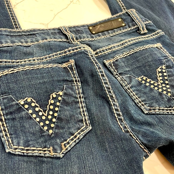 NWOT Vigoss Bootcut Jeans With Bling 💍 - Picture 4 of 6